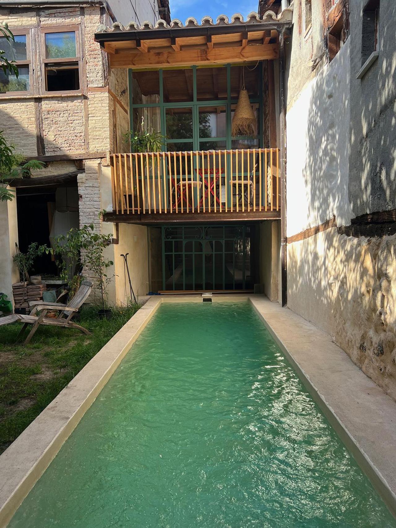 Duplex Independiente Con Patio Y Piscina La Nueva カンデレダ エクステリア 写真